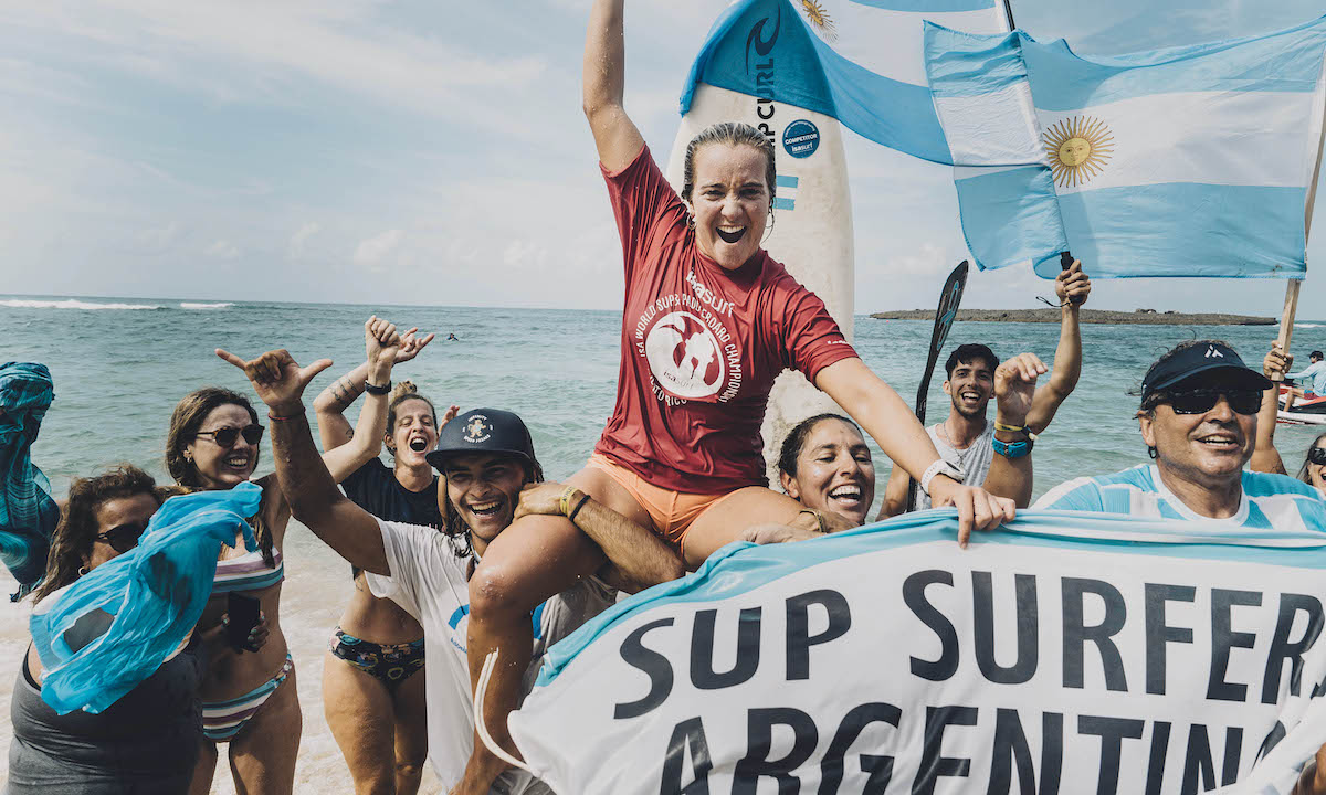 Cosoleto And Diniz Crowned SUP Surfing World Champions