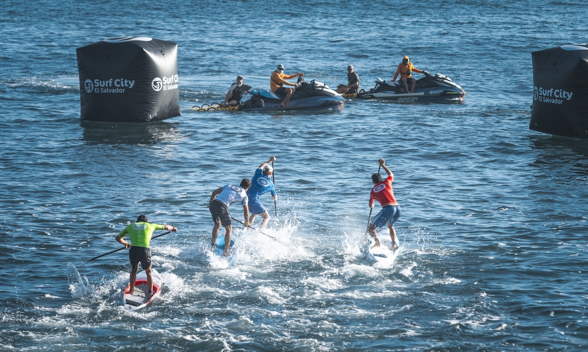 SUP Sprints Mens Final ph Sean Evans ph