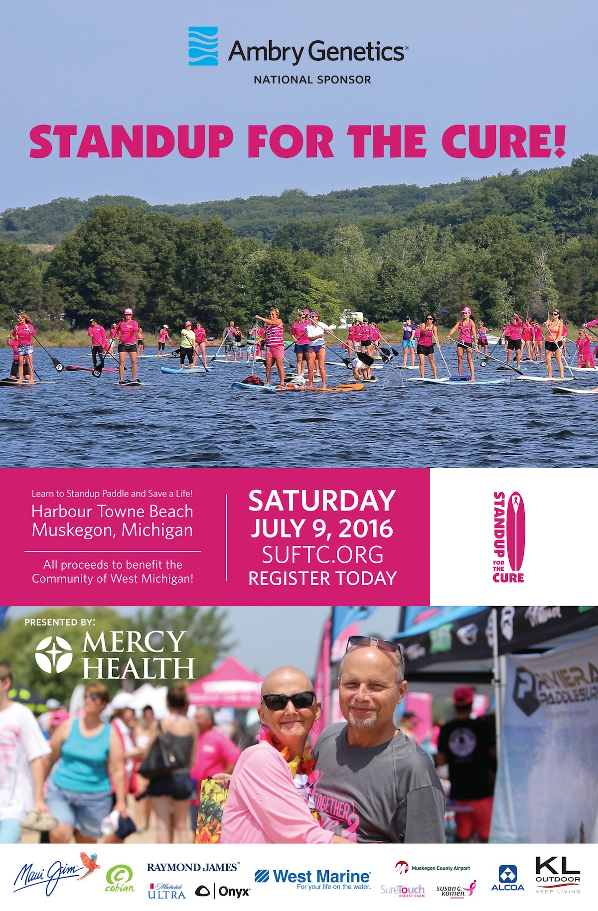 sup 4 the cure muskegon poster