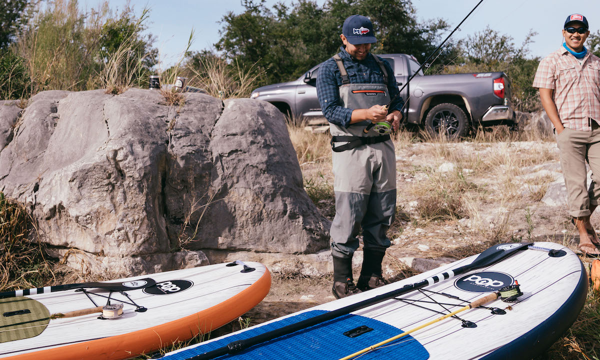 Fishing gear storage