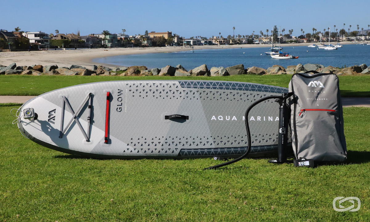 aquamarinaglow stand up paddle board review 2024 17