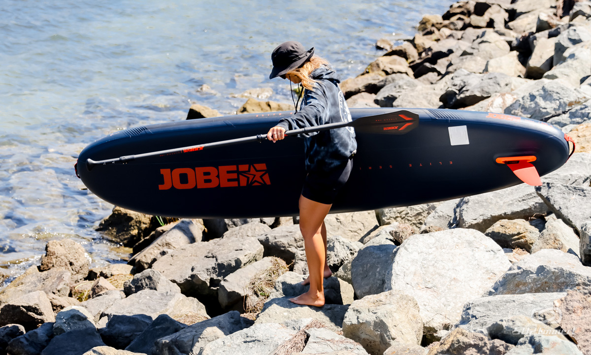 best inflatable standup paddle board 2023 jobe yarra elite