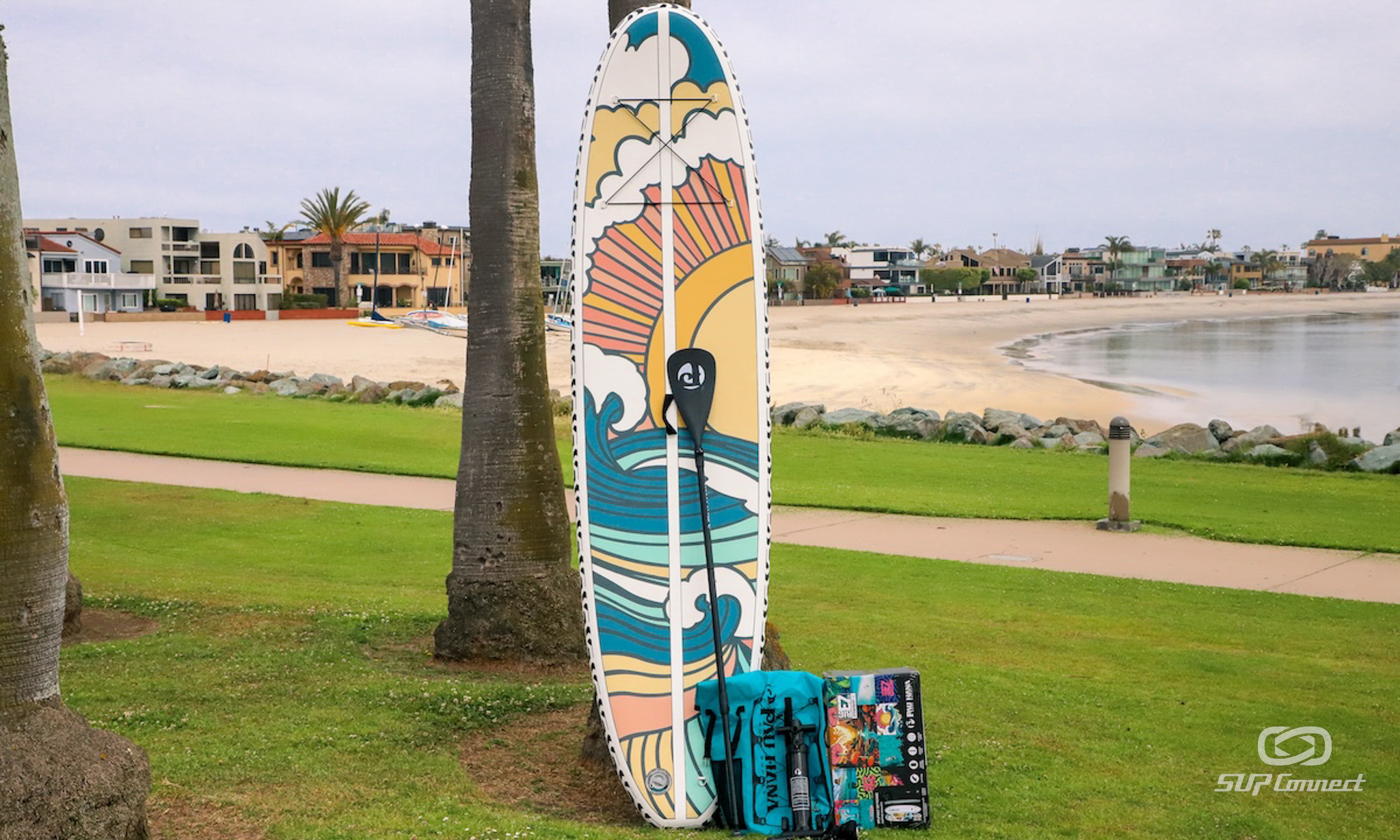 pau hana big ez stowaway 2024 standup paddle board review 1