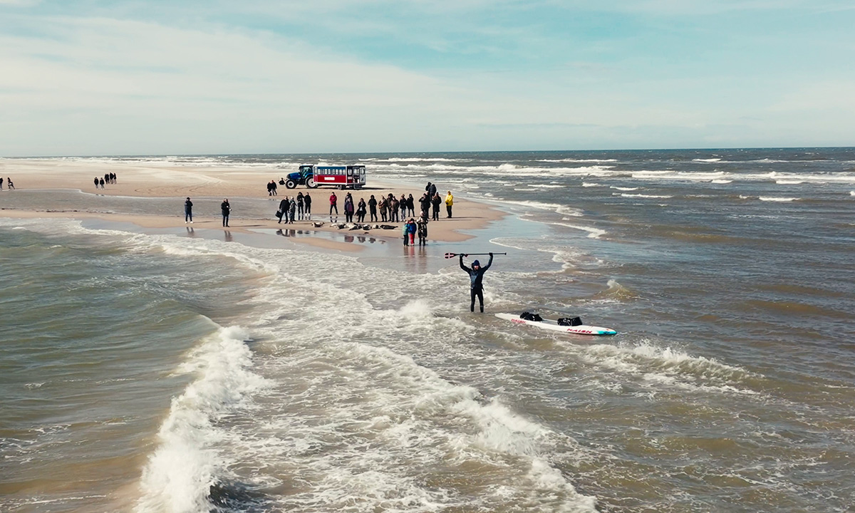 Casper Steinfath at Grenen top of Denmark Credits Red Bull Media House Kasper Bøttern