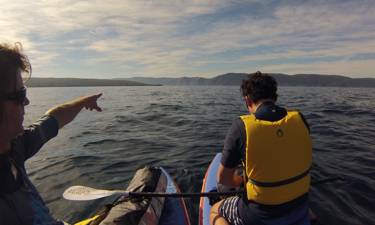 croatia islands paddling tour sup