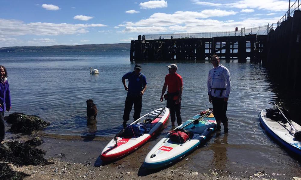 Arrive in Helensburgh