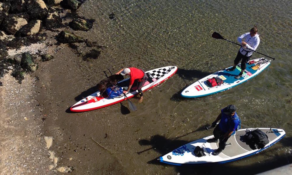 Group of three complete the trail in four days