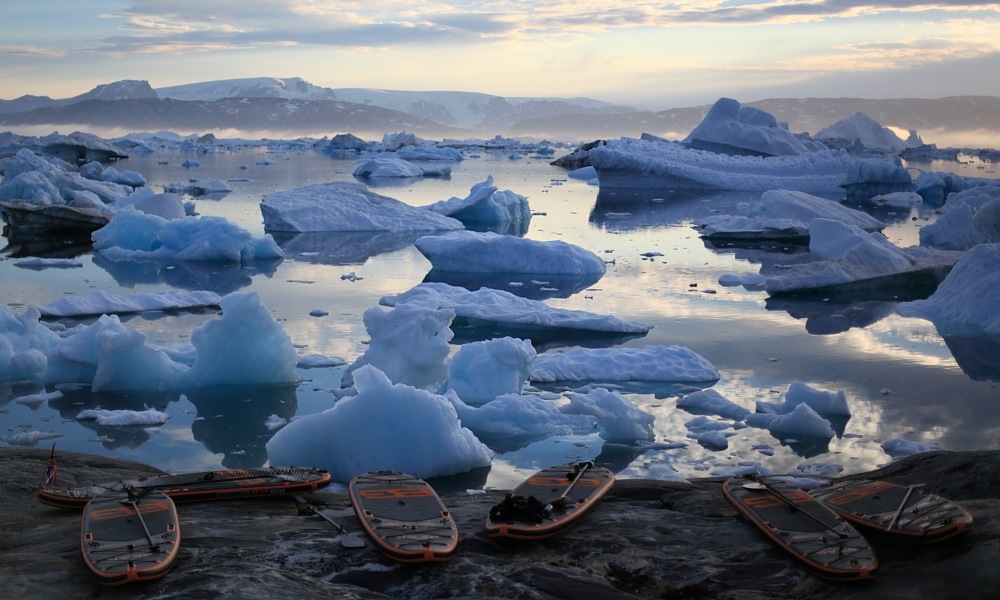 paddle boarding greenland 8