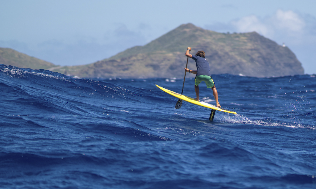 kai lenny downwind sup environmental change