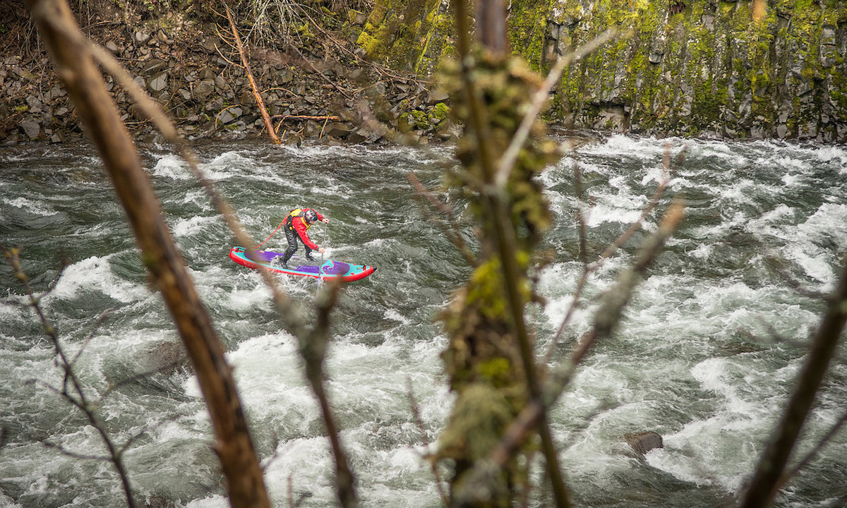 hood river whitewater sup paul clark 5