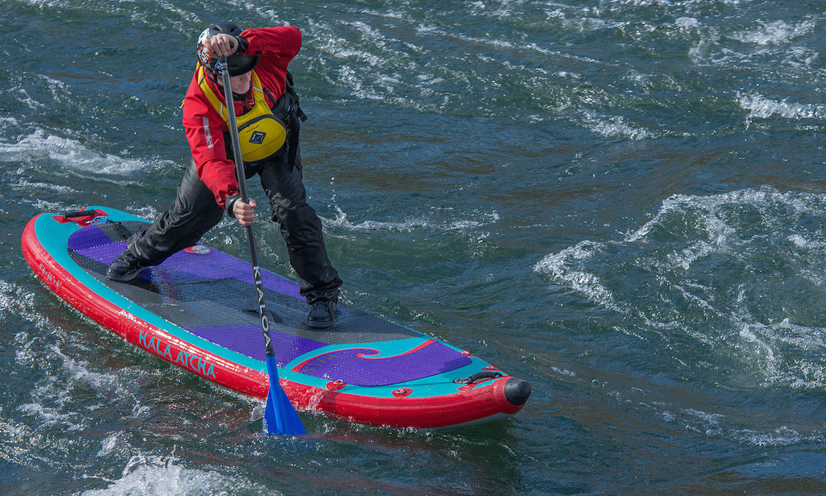 hood river whitewater sup paul clark