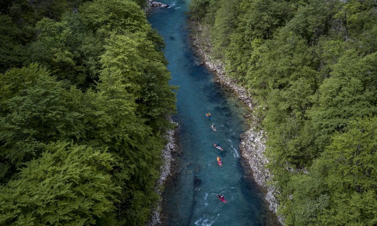 first sup descent of europes deepest canyon 1