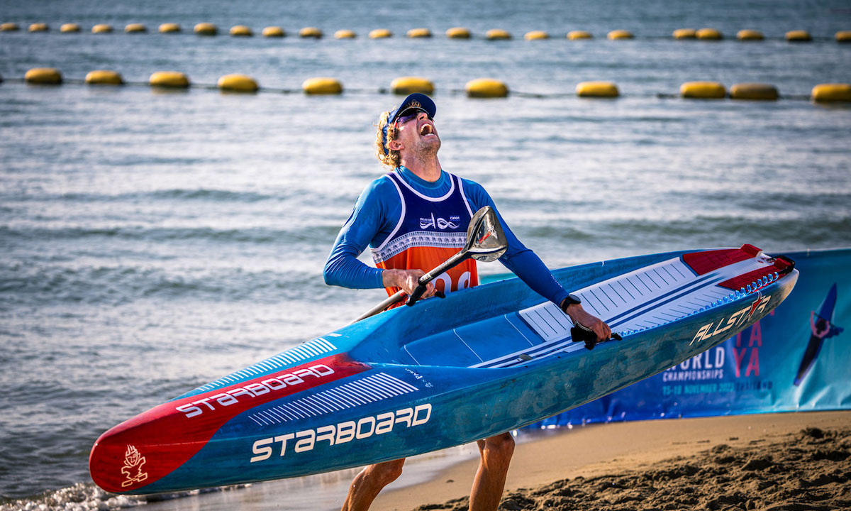 Starboard SUP 2024 Dream Team press release Connor Baxter