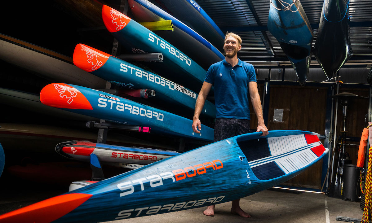 Starboard SUP 2024 Dream Team press release Ole Schwarz