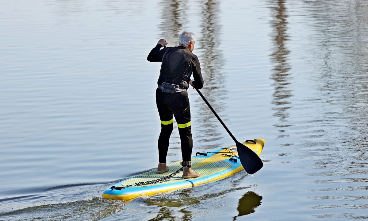 sup training older paddlers