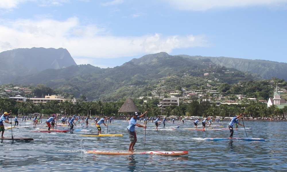 air france paddle festival 2015 lagoon race