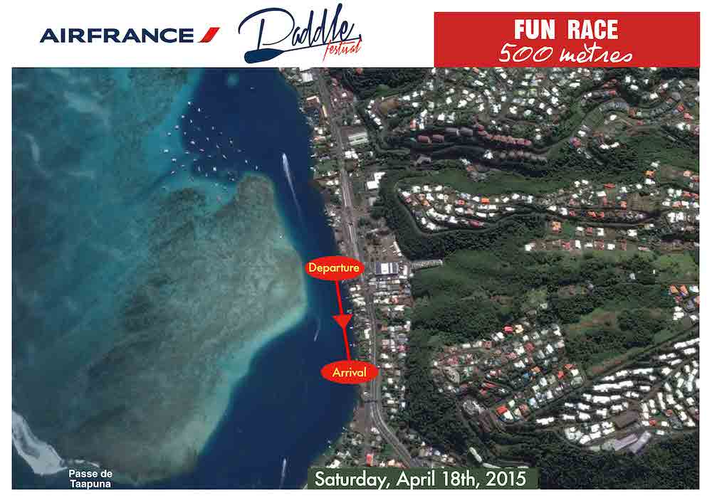 air france paddle festival 2015 fun race