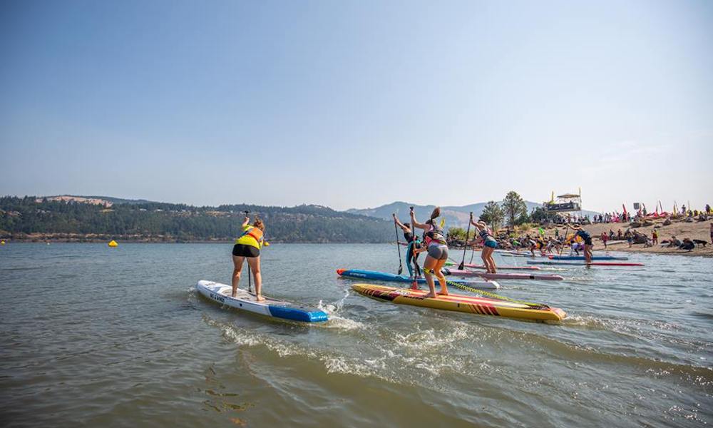 gorge paddle challenge 2018 groms1 georgia schofield photo