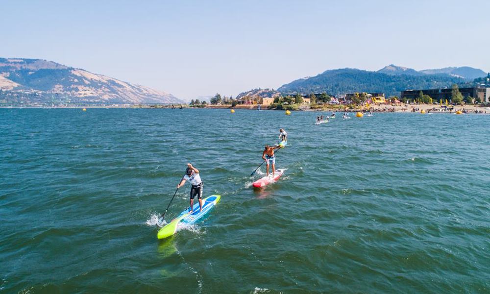 gorge paddle challenge 2018 men course1 georgia schofield photo