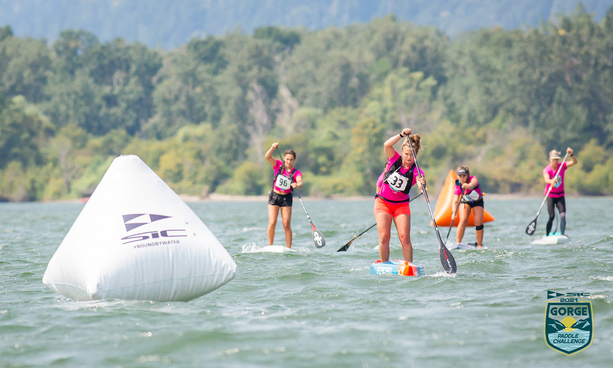 gorge paddle challenge 2021 elite course women