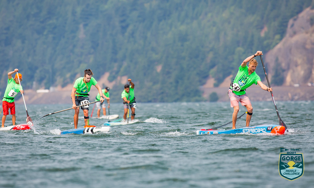 gorge paddle challenge 2021 elite downwind men