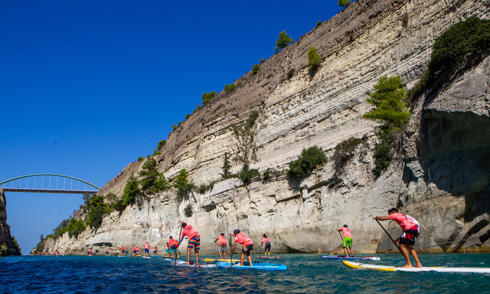 2018 corinth canal sup crossing 8