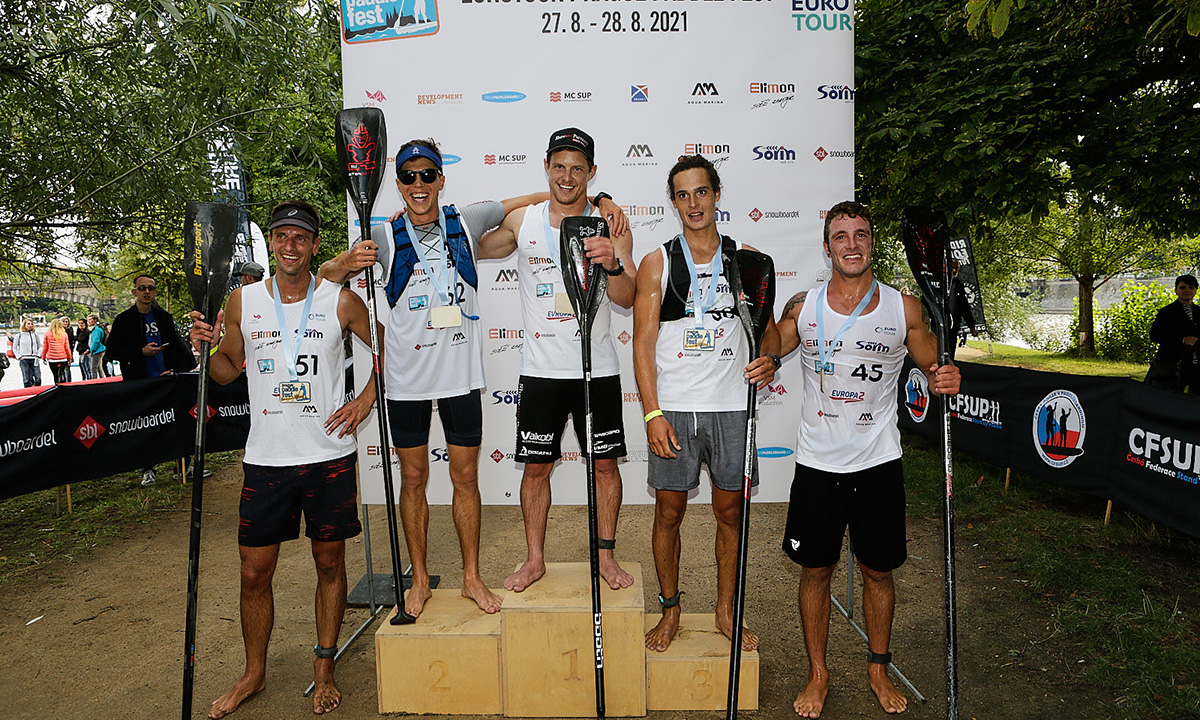 prague paddle fest 2021 men podium