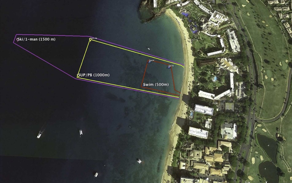 2015 maui jim oceanfest race course map