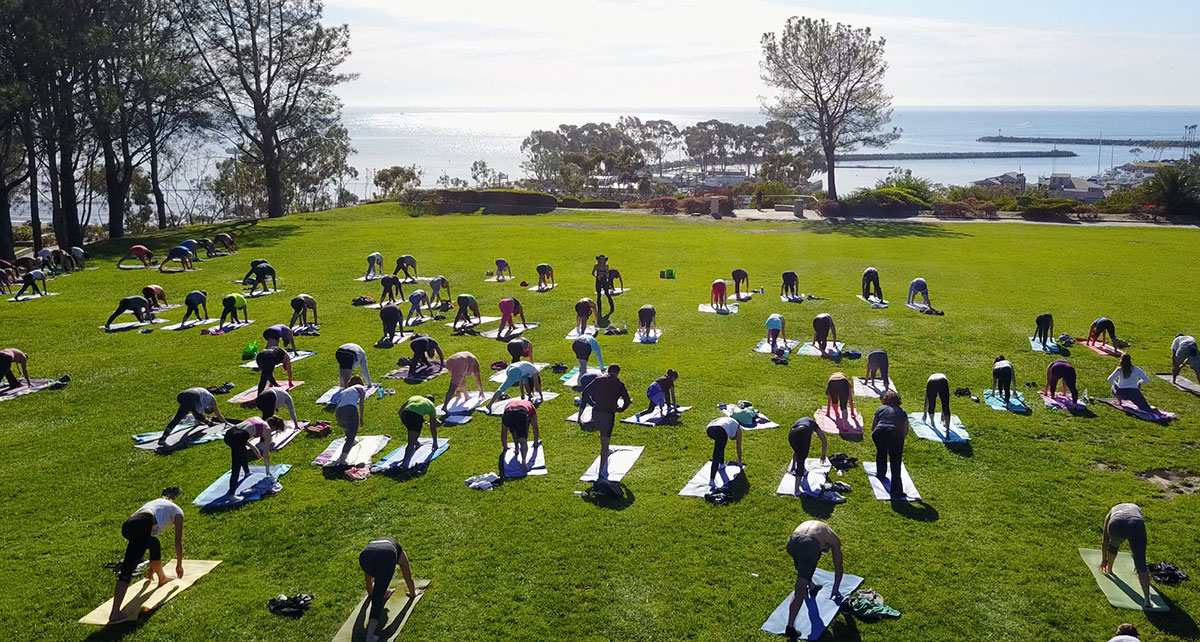 yoga clinic pacific paddle games 2017