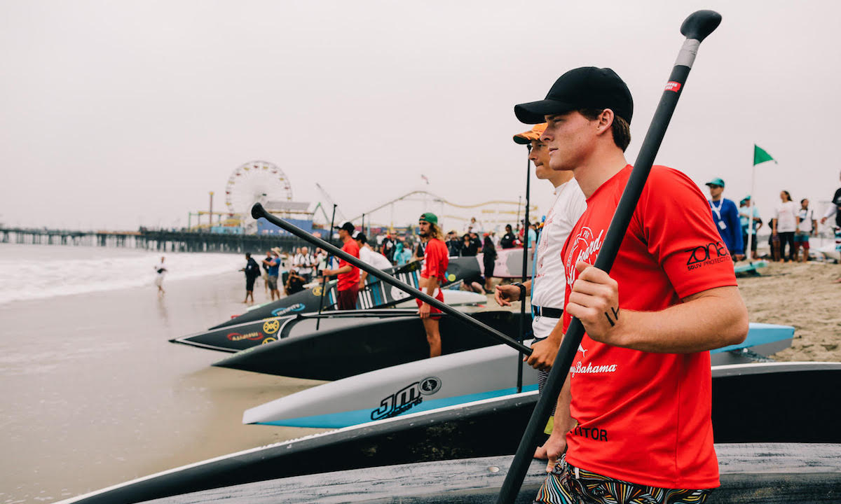 santa monica pier paddleboard race 2016 2