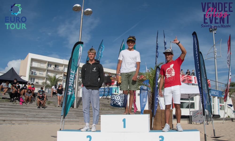 vendee gliss 2020 junior boy podium