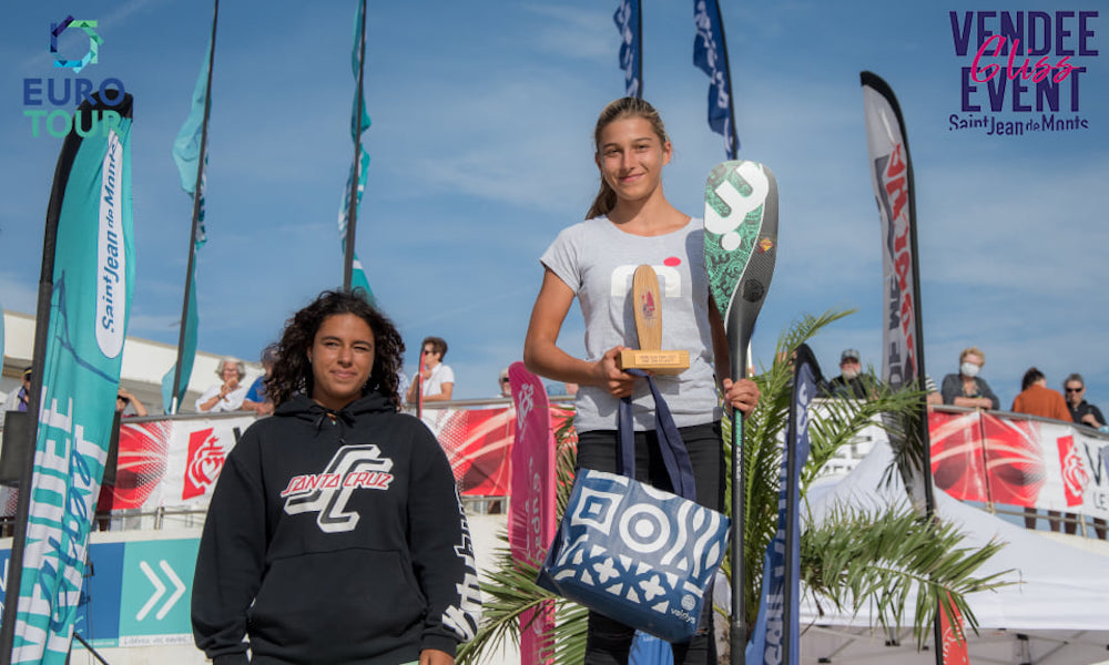 vendee gliss 2020 junior girl podium