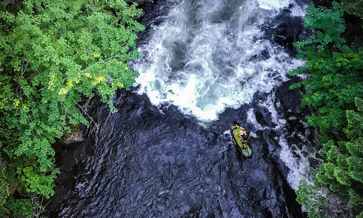 running whitewater sup tips