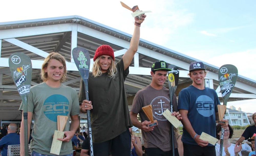 wrightsville beach sup surf pro am 2015 mens podium