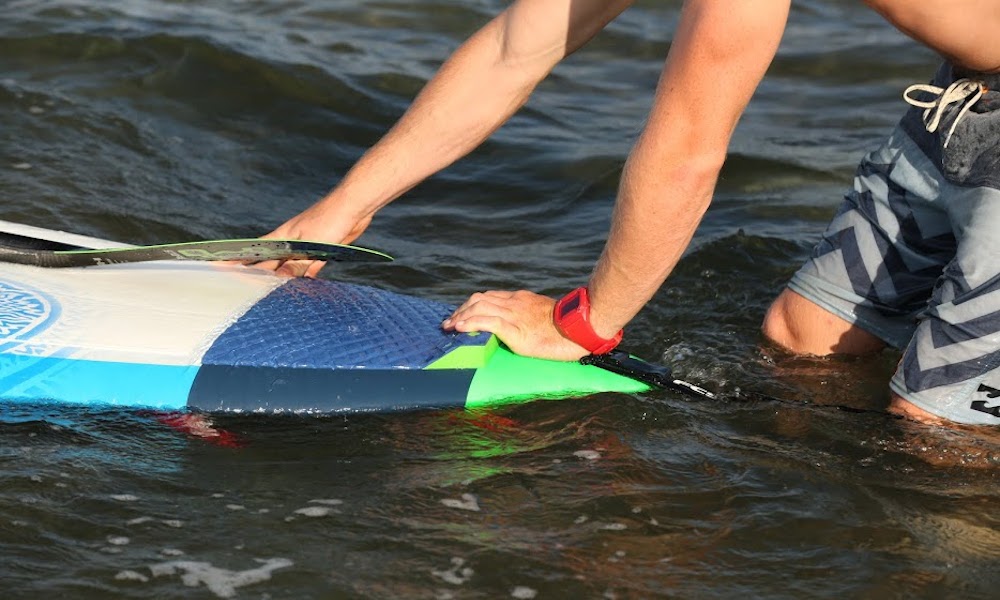 sean poynter sup tips getting in and out of water 4