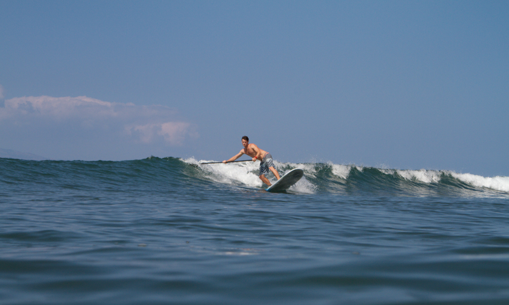 sup frontside cutback speed