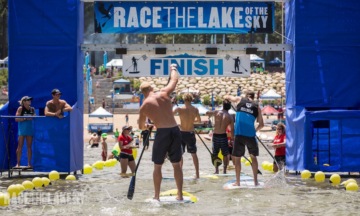 2015 race the lake finish