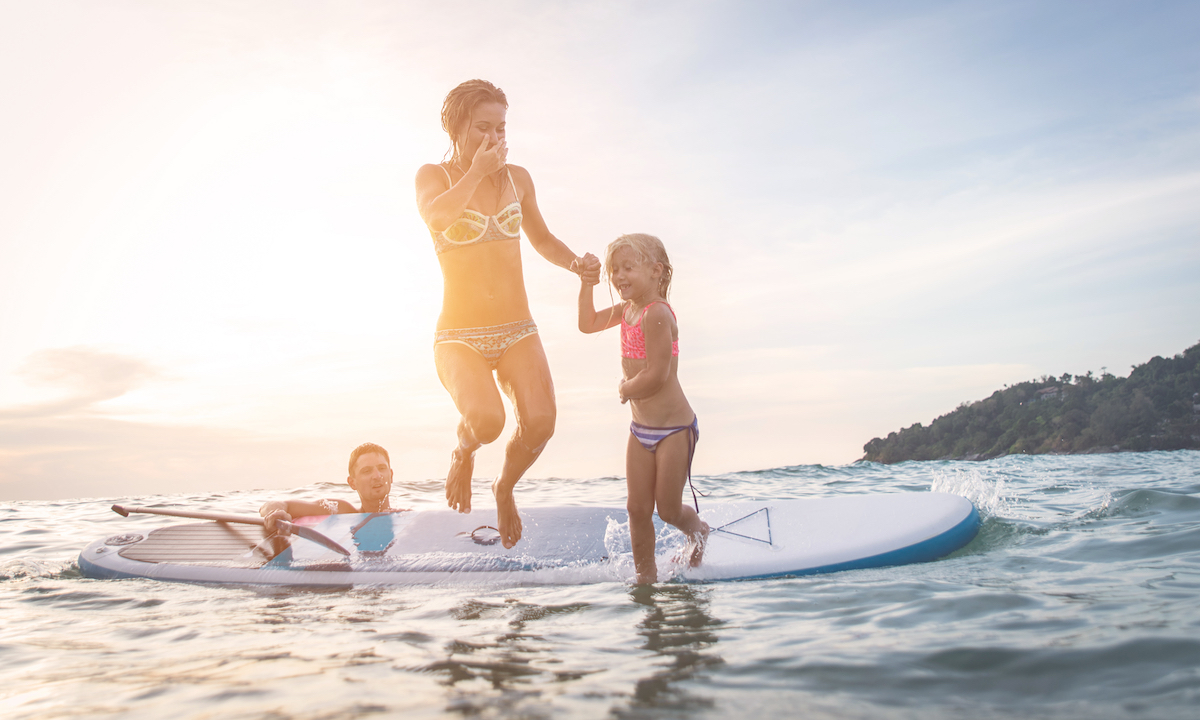 get your kids interested in sup