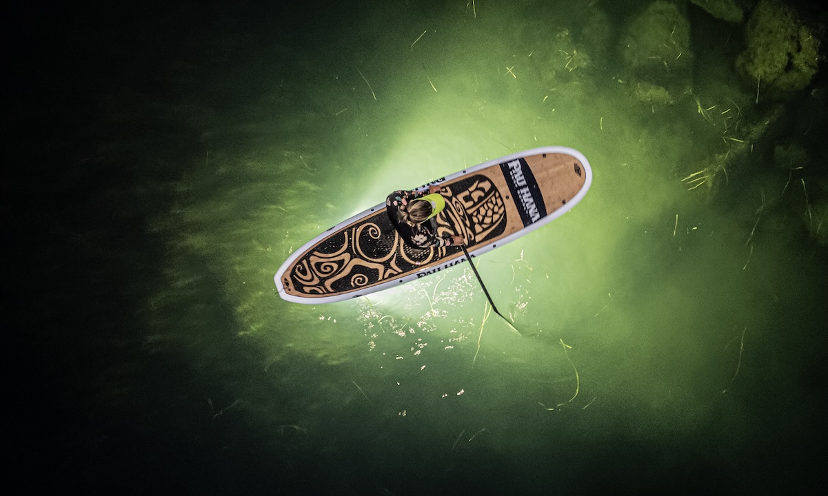 paddleboard night