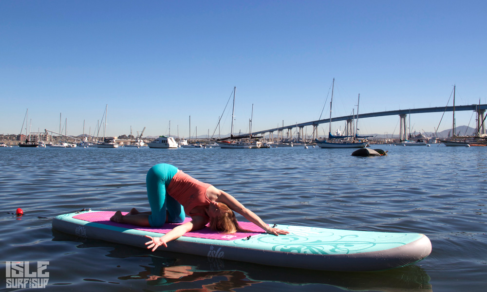 10 sup yoga poses beginner thread the needle