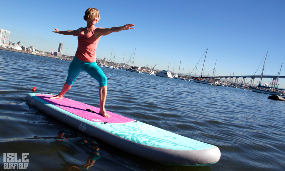 10 sup yoga poses beginner warrior 2
