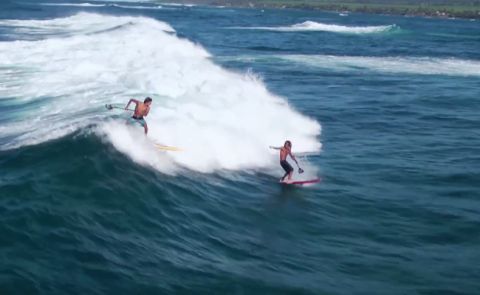 SUP In Hawaii With Kai Lenny &amp; Airton Cozzolino