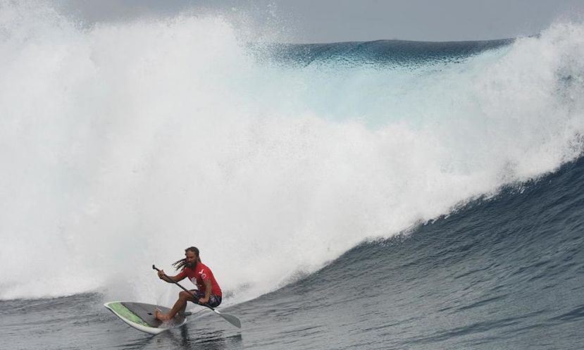 Hawaiian, Keali&#039;i Mamala came on top in a tightly contested final, picking off the best set waves and driving smooth, but powerful turns on his way to victory. | Photo Courtesy: Waterman League