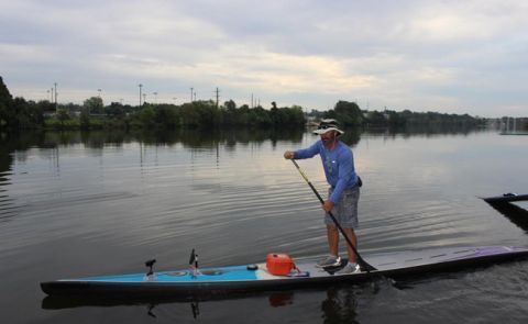 Shane Perrin Sets New SUP World Record