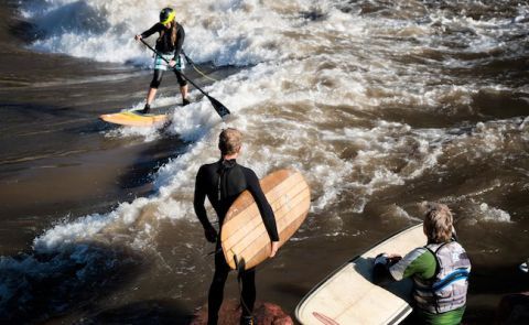 &#039;Can I Surf That&#039; Showcases Ladies Charging River Waves