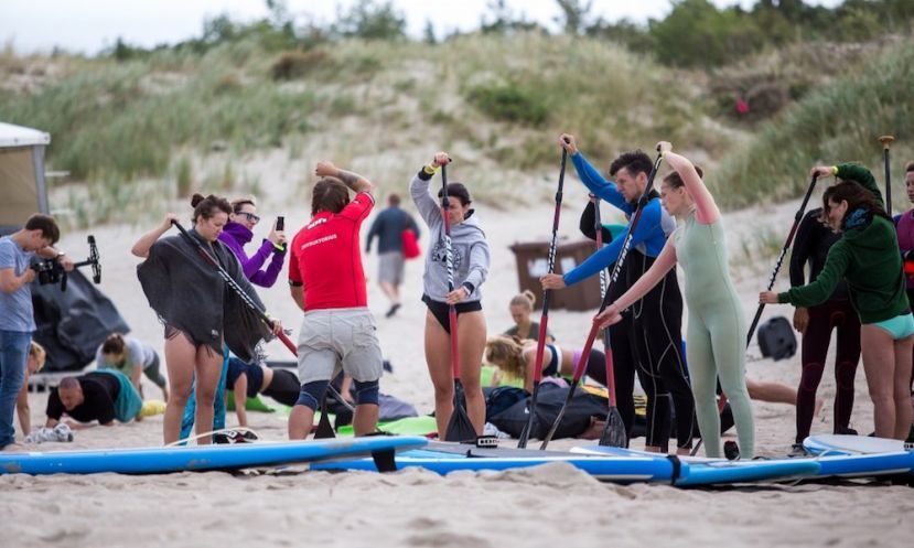 Lithuania launched a slew of ISA Educational Courses in 2017, holding an ISA Judging Course, ISA/ILS International Surf + SUP Instructor Aquatic Rescue and Safety Course, ISA Surf Level 1 Course, and ISA Flat Water SUP Instructor Course. | Photo: Lithuania Surfing Association