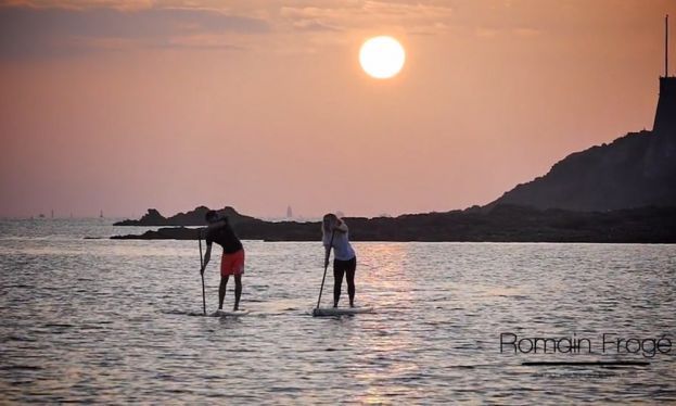 Martin Letourneur & Lexi Alston SUP Saint-Malo