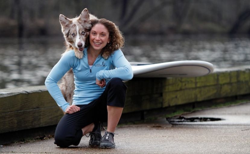 First Book Dedicated to Teaching Dogs to SUP