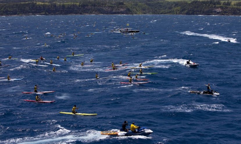 Record Numbers Enter Elite Stand Up Paddle Competition Representing 18 Countries. | Photo Courtesy: Olukai Ho’olaule’a