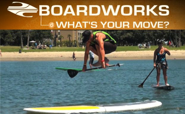 Boardworks Releases Free SUP Moves Movie!
